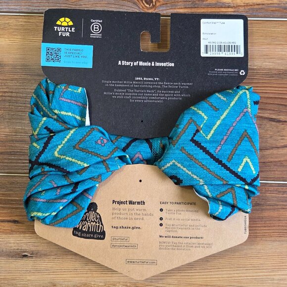 Turtle Fur Totally Tubular Neck Gaiter, UPF 50+, Multifunctional Headwear - Picture 4 of 6